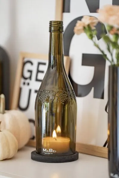 MaBe MaBe WINDLICHT Weinrebe - wunderbare & nachhaltige Geschenkidee, Schwarz, – Produktbild 3 von 3