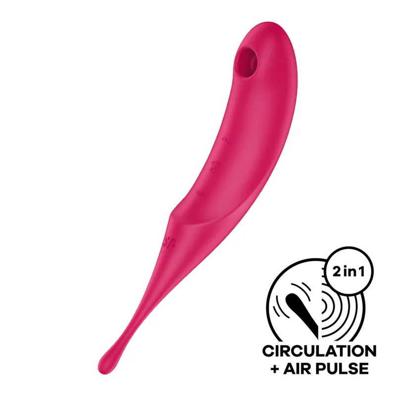 Satisfyer Satisfyer Twirling Pro, 20 cm, Rot, – Produktbild 1 von 1