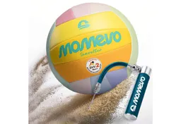 Momevo Beachvolleyball Offizieller Beachvolleyball - DVV zertifiziert, weich und robust, tolle Geschenkidee – Produktbild 1 von 1