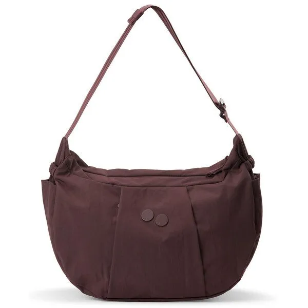 PINQPONQ PINQPONQ Crossbody Bag Krumm Large, Crinkle mahagoni (rot), – Produktbild 7 von 8