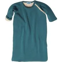 Reiff Reiff Schlafsack aus Merinoschurwolle mit langen Ärmeln, gefüttert mit Bio-Baumwolle, Karibik (blau), – Produktbild 1 von 1