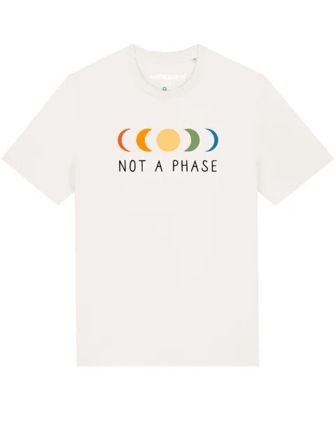 watapparel watapparel T-Shirt Unisex Not a Phase, Off white, – Produktbild 1 von 4