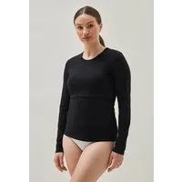 Boob Stillshirt Essential Langarmshirt von boob, Schwarz, – Produktbild 1 von 1