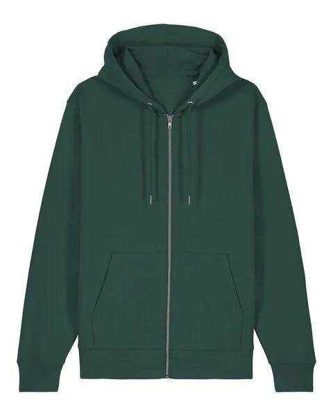 Gary Mash GARY MASH Zipjacke mit Kapuze, Unisex aus Biobaumwolle, Grün, – Produktbild 2 von 4