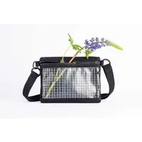 Faix-Design Faix-Design Bauchtasche - aus recyceltem Polyester / transparent - Hipbag, Schwarz, – Produktbild 1 von 1