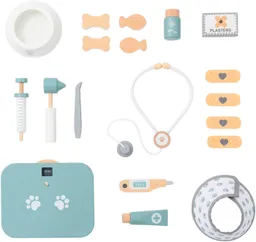 MUSTERKIND MUSTERKIND Spielzeug-Arztkoffer Tierarzt Zubehör Set Mentha – Produktbild 1 von 1