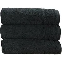 A&R Textile A&R Textile Handtuch 60 x 110 cm Organic Hand Towel (1 Stück), Schwarz, – Produktbild 1 von 1