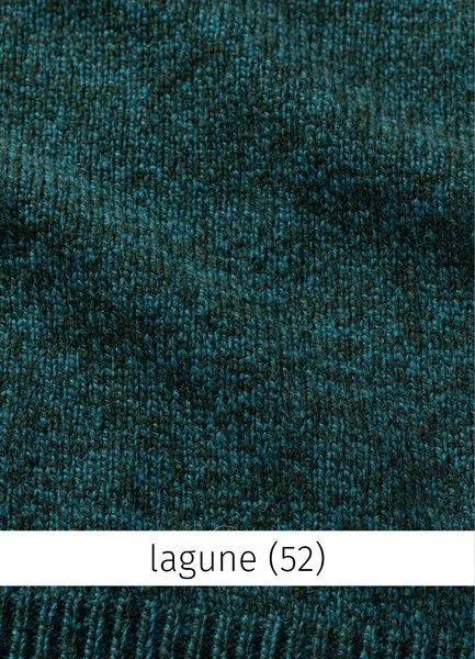 Heidekönigin Heidekönigin Stehbundpullover MELIERT, Lagune, – Produktbild 2 von 3