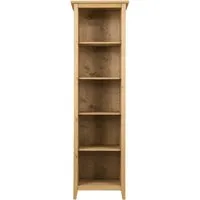 Regal "Solvita" B55xT40xH200 cm, geb./geölt – Produktbild 1 von 1