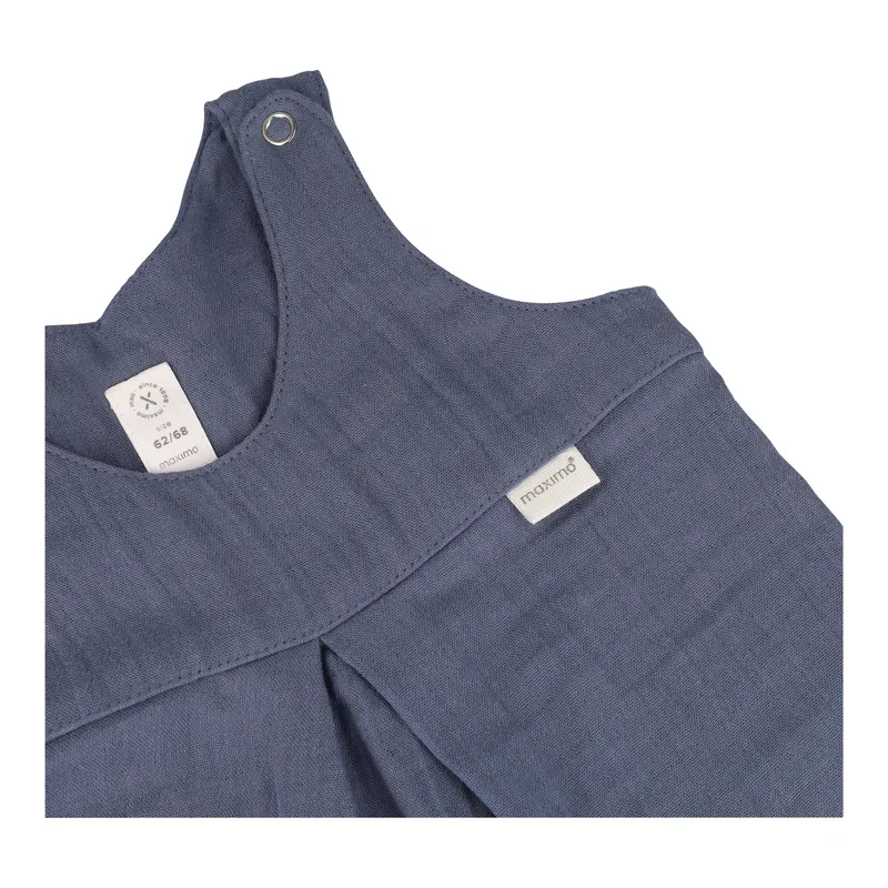 Maximo Maximo Musselin-Latzhose, Blau, – Produktbild 2 von 3
