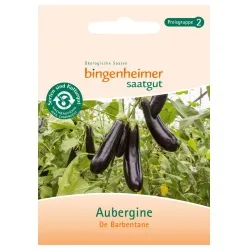 Bingenheimer Saatgut Auberginen De Barbentane – Produktbild 1 von 1