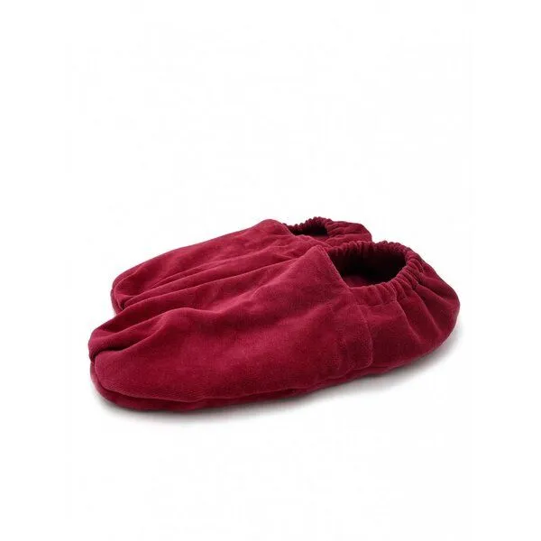 Eco-Conseil Eco-Conseil Wärmeschuhe mit Weizenkörnern, Bordeaux, – Produktbild 2 von 2