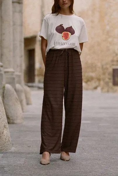Nénés Nénés Hose Mathilde, Braun, – Produktbild 1 von 4