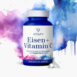 VITAFY VITAFY Eisen + Vitamin C (60 Kapseln) – Produktbild 1 von 1
