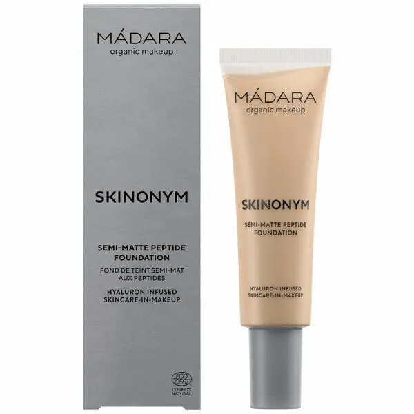 MADARA MADARA SKINONYM Semi-Matte Peptide Foundation, Oak (grau-braun), – Produktbild 1 von 1