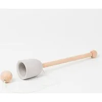 Me&Mine Mini-Becher und Ball aus Holz von Me&Mine, Grau, – Produktbild 1 von 1