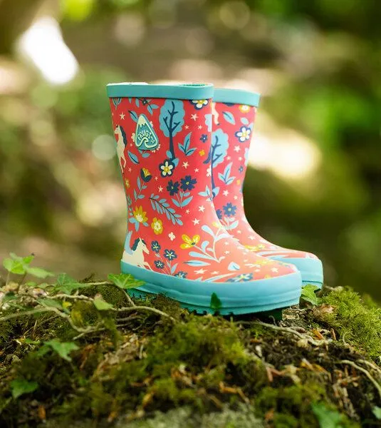 Frugi Frugi Bunte Kinder Gummistiefel aus Naturkautschuk – Produktbild 2 von 4