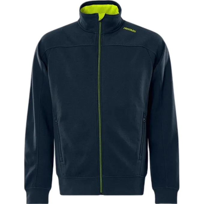 Fristads Trainingsjacke Fristads 7552 GSM, Blau, – Produktbild 2 von 2