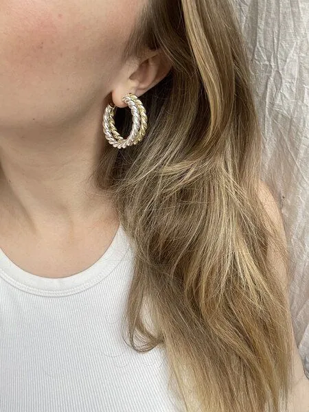 noemvri fashion label noemvri fashion label Mia Creole, Gold, – Produktbild 4 von 4