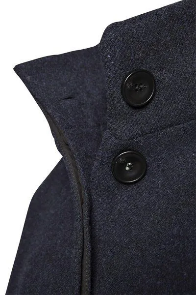 Wunderwerk Wunderwerk Damen Mantel aus Schurwolle, "O-shape coat", Blau ( 695 old navy), – Produktbild 4 von 4