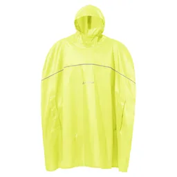 Vaude VAUDE Kinder-Regenponcho 'Grody II' mit Gummiband eingefasster Kapuze, neon yellow, Gr. S – Produktbild 1 von 1