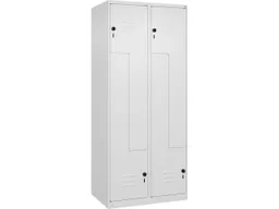 C+P C+P Z-Spind Classic PLUS, 4 Fächer, 1850x800x500mm, Verkehrsweiß/Verkehrsweiß – Produktbild 1 von 1