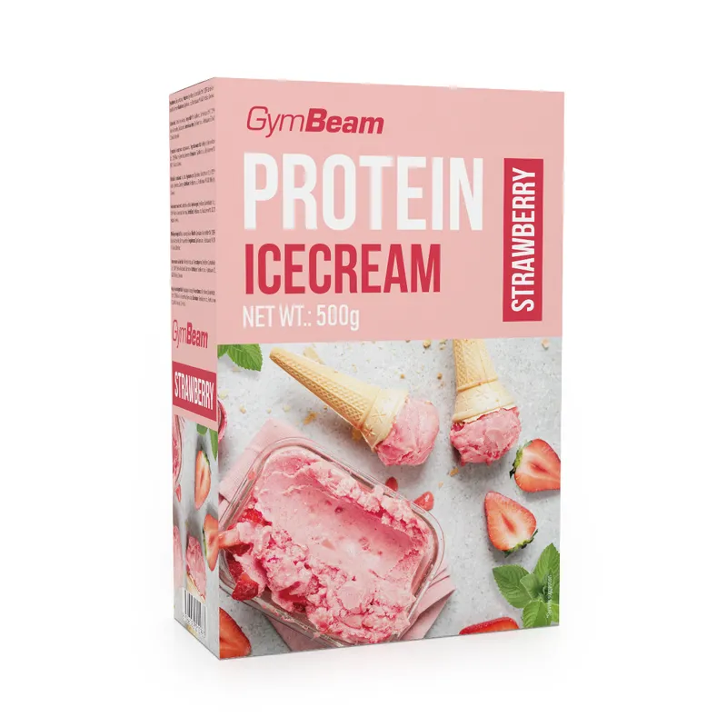 GymBeam Food GymBeam Protein-Eiscreme (500 g) Erdbeere – Produktbild 1 von 1