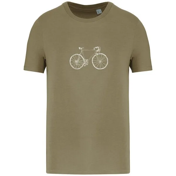Greenspired Greenspired Basic Bio T-Shirt Vintage Bike Nr. 4 ( 155g/m²) XXS - 5 XL, Helles olivgrün, – Produktbild 1 von 1