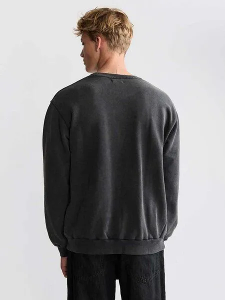 Yahmo Yahmo Egon Sweatshirt, Schwarz, – Produktbild 3 von 4