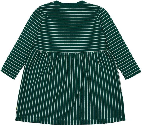 loud + proud loud + proud Baby & Kinder Kleid Derby Rib, GOTS-zertifiziert, Bottle(grün), – Produktbild 1 von 1