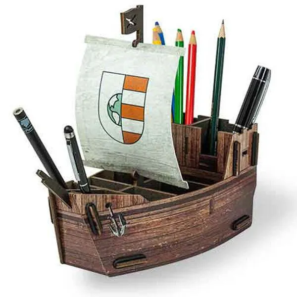 WERKHAUS WERKHAUS Stiftebox Segelschiff – Produktbild 5 von 5