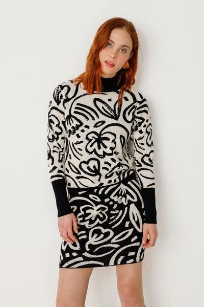 SKFK SKFK Pullover aus Bio-Baumwolle - Dunixe - Garden – Produktbild 2 von 3