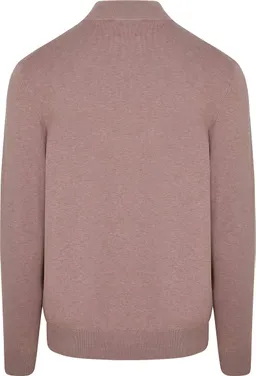 Profuomo Profuomo Half-Zip Pullover Luxury Basic Rosa - Größe L – Produktbild 1 von 1
