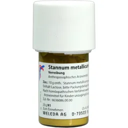 Weleda WELEDA STANNUM METALLICUM praeparatum D 8 Trituration 20 g Trituration – Produktbild 1 von 1