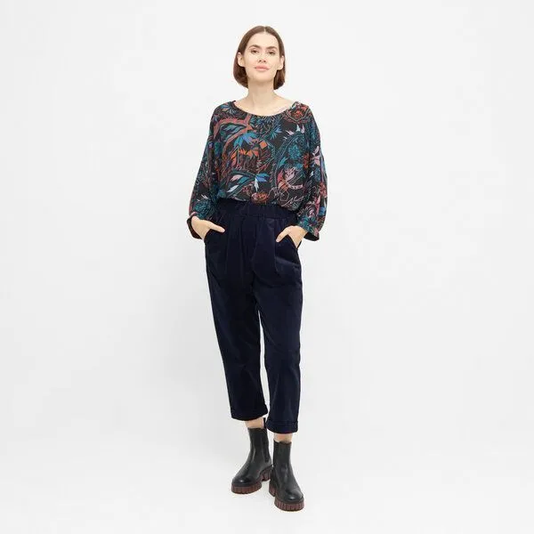 WiDDA berlin WiDDA berlin Cordhose SEPP aus Bio-Baumwolle, Dunkelblau, – Produktbild 2 von 3
