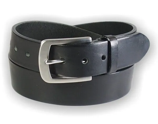 Greenbelts Greenbelts Herren Ledergürtel RON, Schwarz, – Produktbild 2 von 3