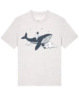 watapparel watapparel T-Shirt Unisex Spacewhale – Produktbild 1 von 1