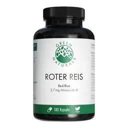 Green Naturals Green Naturals Roter Reis Monacolin K vegane Kapseln – Produktbild 1 von 1