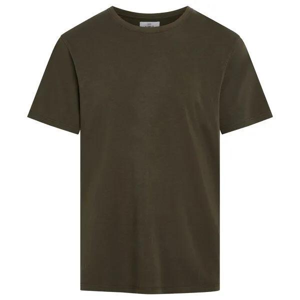 Klitmøller Collective Klitmøller Collective Basic T-Shirt Rufus, Olive, – Produktbild 1 von 4