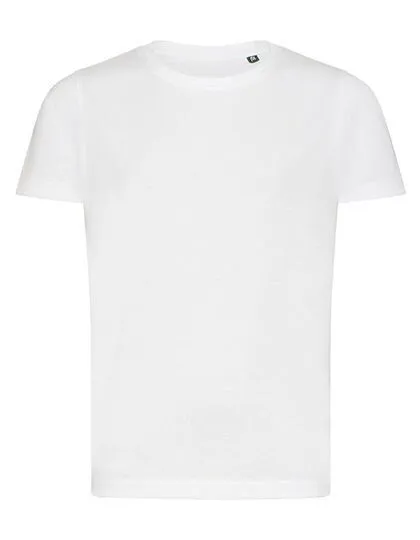 Ecologie by AWDis Ecologie by AWDis Kids´ Cascades Organic T-Shirt Rundhals Bio-Baumwolle Vegan, Arctic white, – Produktbild 2 von 3
