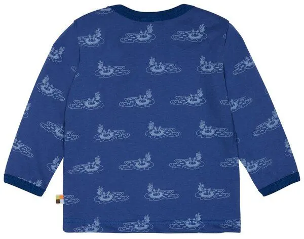 loud + proud loud + proud Babys & Kinder Shirt Druck, GOTS-zertifiziert, Ultramarin(blau), – Produktbild 1 von 4