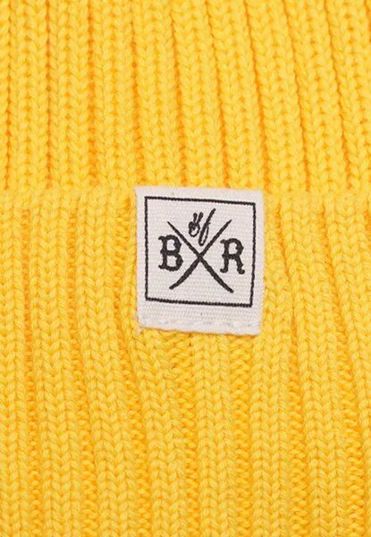 Band of Rascals Band of Rascals RIB Beanie, Yellow, – Produktbild 3 von 3