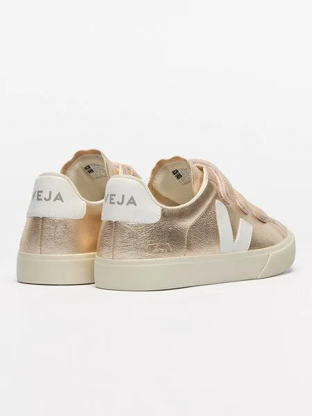Veja Veja Damen Sneaker - Recife Leather, Platin white (rose), – Produktbild 3 von 3