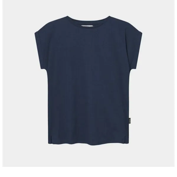 Dedicated Dedicated T-Shirt Visby Base, Navy, – Produktbild 2 von 4