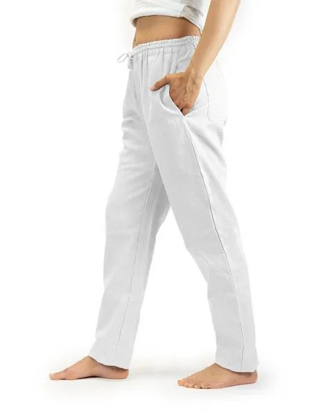 SCHAZAD Leinenhose CHINO von SCHAZAD, Weiss, – Produktbild 2 von 3