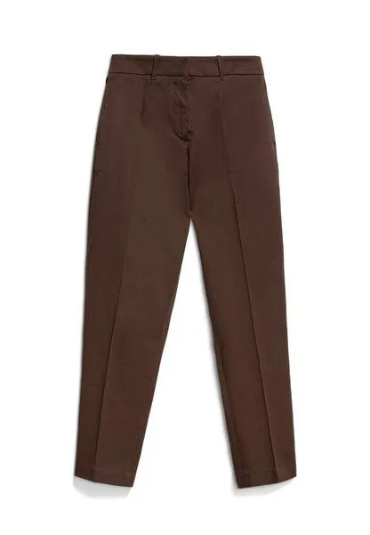 ARMEDANGELS ARMEDANGELS WARMAAR - Damen Webhose Regular Fit aus Bio-Baumwoll Mix, Deep brown, – Produktbild 1 von 1
