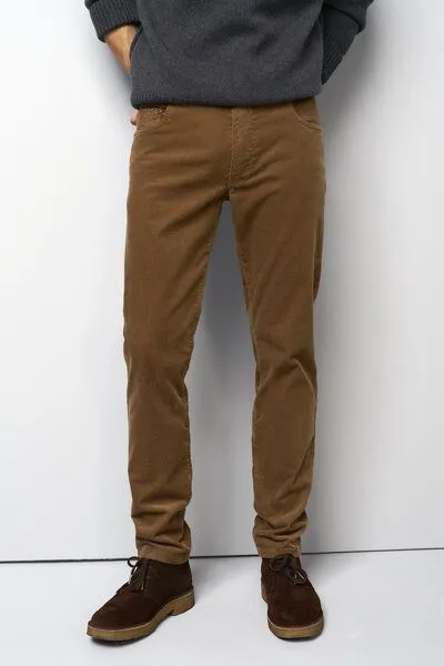 M 5 BY MEYER M 5 BY MEYER Five Pocket aus Casual Cord, Beige (camel), – Produktbild 2 von 4