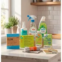 Bio-Reinigungsset "All-In-One" für Küche, Bad & WC, 9er-Set – Produktbild 1 von 1