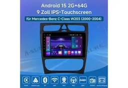 A-Sure Autoradio Android 15 Carplay Für Mercedes Benz C-Klasse W203 W209 Autoradio (Digitalradio (DAB), FM, AM) – Produktbild 1 von 1