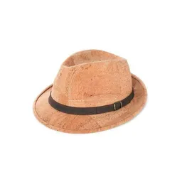 Kork-Deko Kork-Deko Trilby Hut aus Korkstoff - beige (Kork Hut "Melone", Fedora-Style) – Produktbild 1 von 1